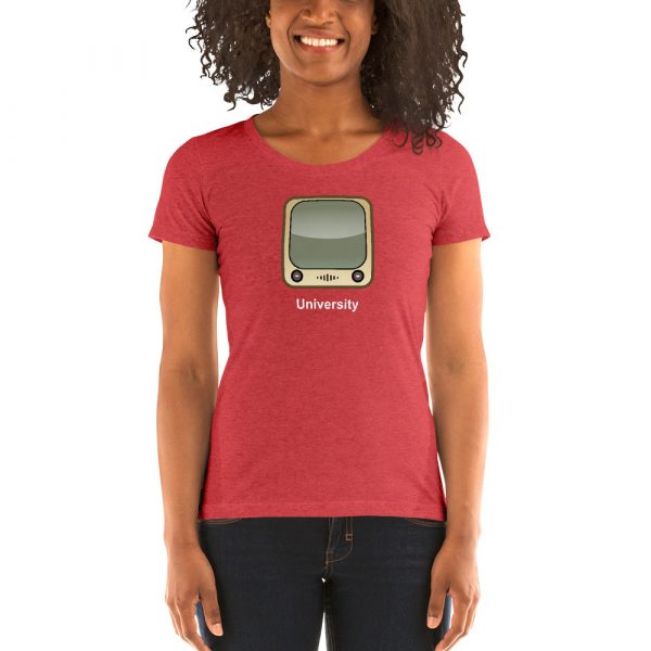 University of the Tube Ladies' short sleeve t-shirt - Image 2